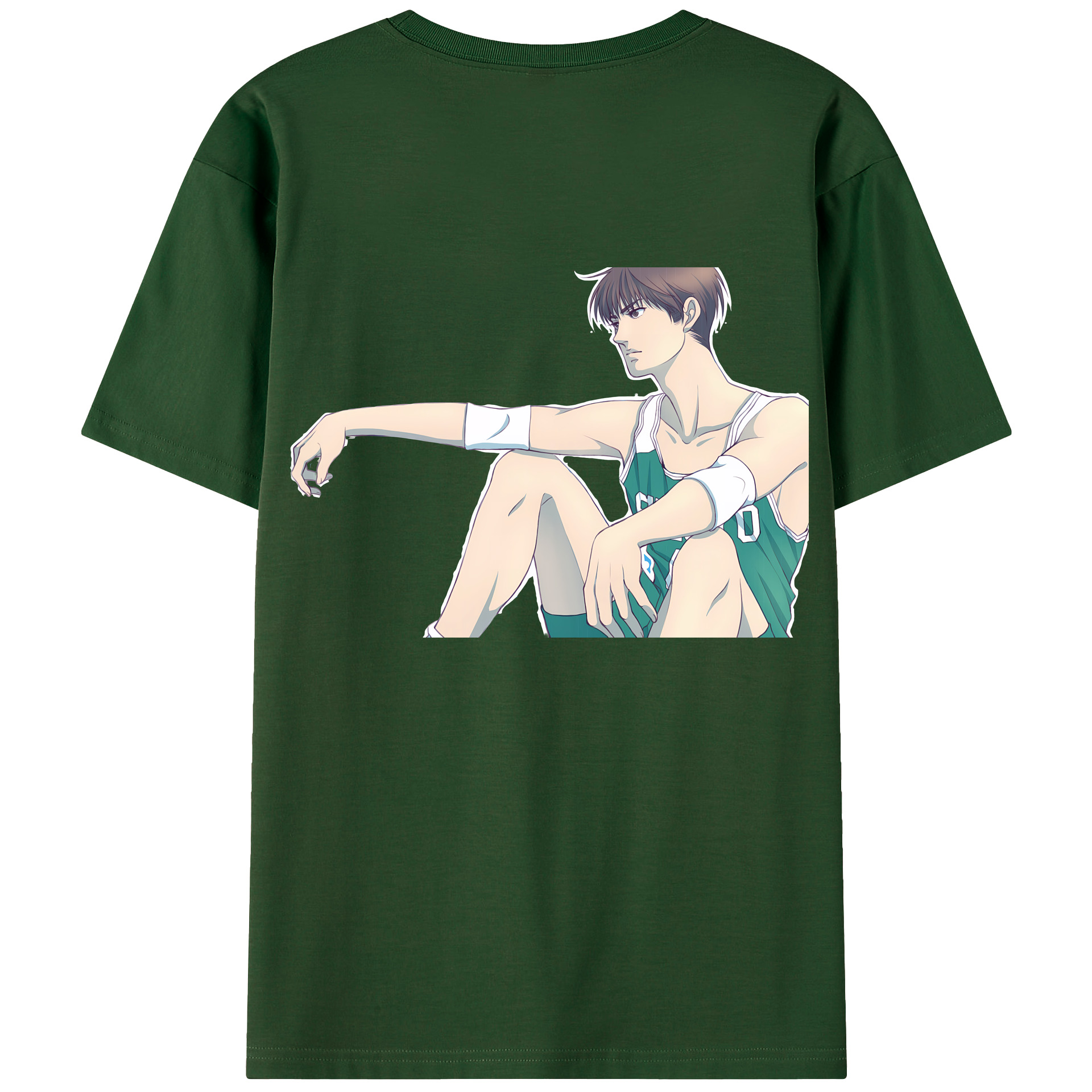 SLAM DUNK／スラムダンク 綿100％半袖Tシャツ（背面プリント）